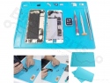 Silicone work mat 34cm x 23cm x 5mm blue